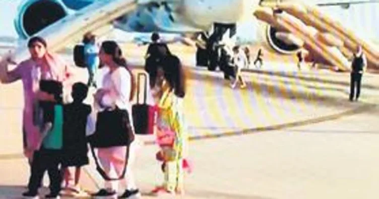 THY uçağından arıza tahliyesi