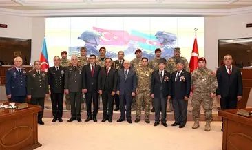Bakan Güler, Azerbaycanlı gazileri kabul etti