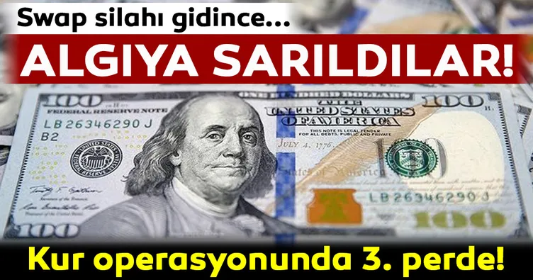 Kur operasyonunda 3. Perde: Swap silahı gidince algıya sarıldılar