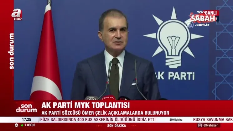 AK Parti Sözcüsü Ömer Çelik'ten önemli açıklamalar | Video