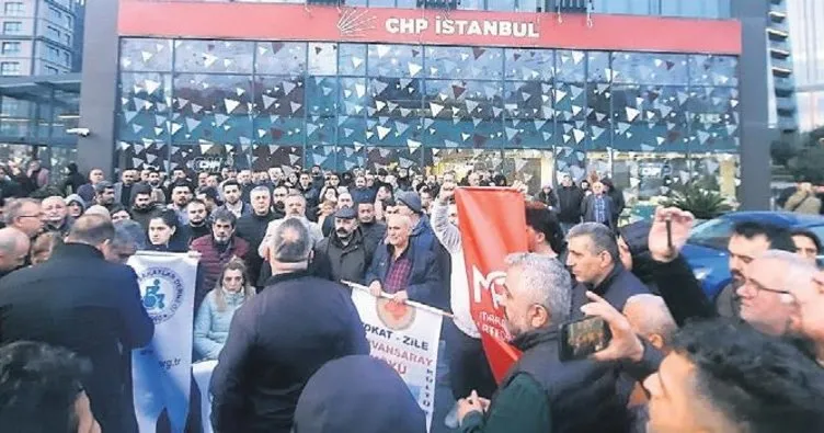 CHP’nin aday dayatmasına seçmenlerden protesto