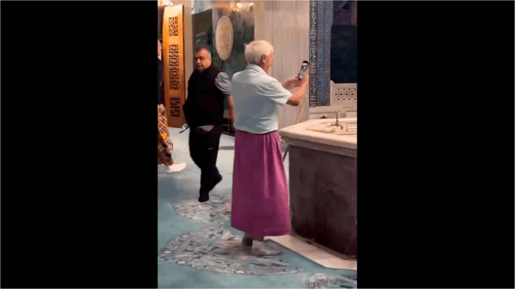 Erkek turistler etek olayını yanlış anladı: Ortaya gülümseten manzaralar çıktı!