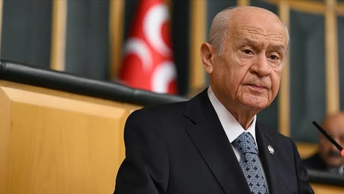 MHP lideri Devlet Bahçeli'den Terörsüz Türkiye Yasası'na ilk yorum: Hayırlı uğurlu olsun haber görseli