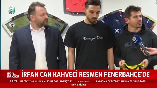Son dakika haberleri: Fenerbahçe'den KAP açıklaması geldi! İrfan Can Kahveci resmen Fenerbahçe'de... | Video