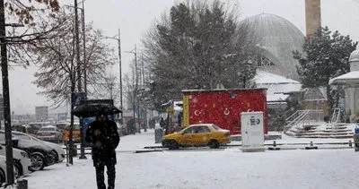 Sivas’ta yoğun kar yağışı #sivas
