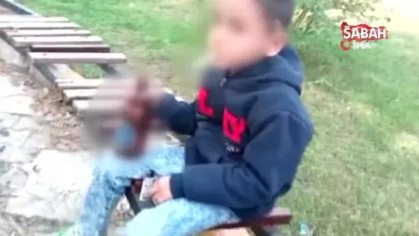 Son Dakika! Hatay'da skandal görüntüler! 6 yaşındaki çocuğa içki sigara içirdiler | Video