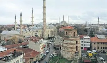 Makedon Kulesi’nde restorasyon başladı #edirne Makedon Kulesi’nde restorasyon başladı #edirne