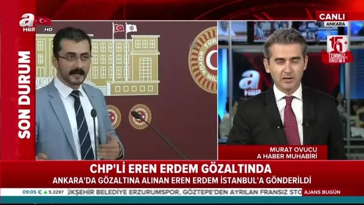 Eren Erdem, Ankara'da gözaltına alındı!