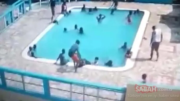 Son dakika haberi: Havuzda dehşet anları! Herkesin gözü önünde 15 yaşındaki arkadaşını…