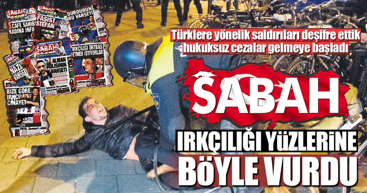 SABAH ırkçılığı yüzlerine böyle vurdu