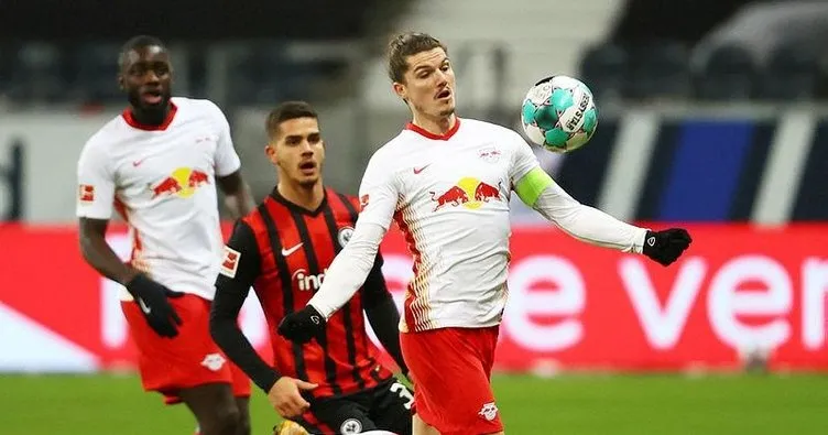 Leipzig Frankfurt deplasmanından 1 puanla döndü! Eintracht Frankfurt 1-1 Leipzig