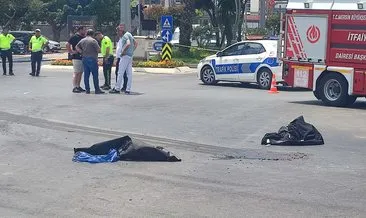 Tarsus'ta kamyonla çarpışan motosikletteki 2 kişiden biri öldü biri ağır yaralandı #mersin