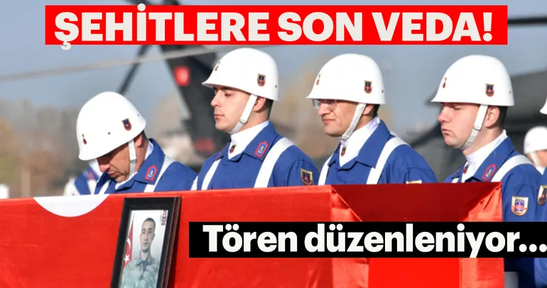 Hakkari şehitlerine veda