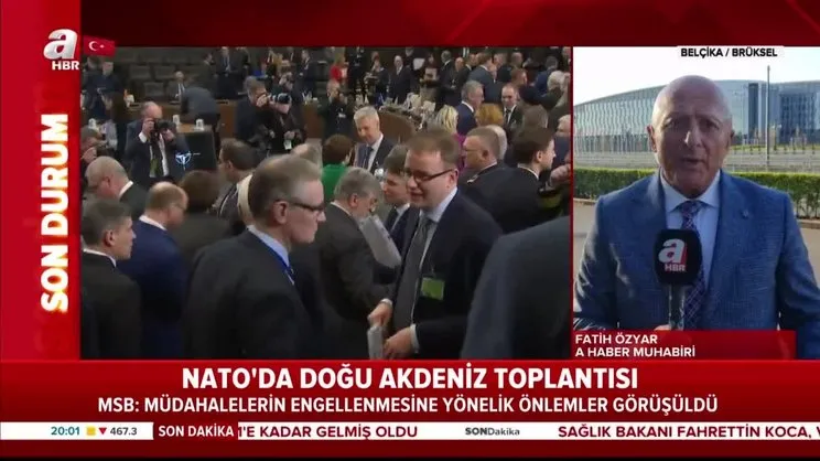 NATO'da Doğu Akdeniz toplantısı sona erdi. İşte ele alınan konular... | Video