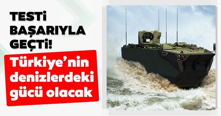 Testi başarıyla geçti: ’ZAHA’ Türkiye’nin denizlerdeki gücü olacak!