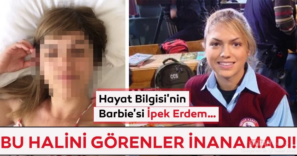 Hayat Bilgisi�nin Barbie�si İpek Erdem… Ünlü oyuncu İpek Erdem’in bu