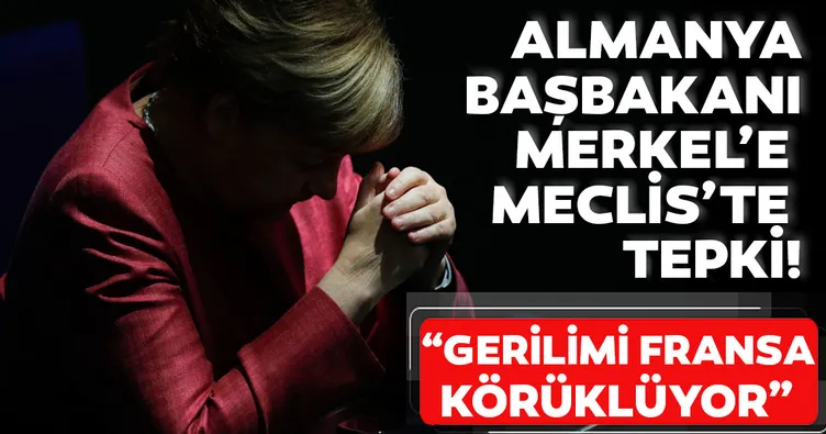 Alman parti SPD’den Merkel’e tepki