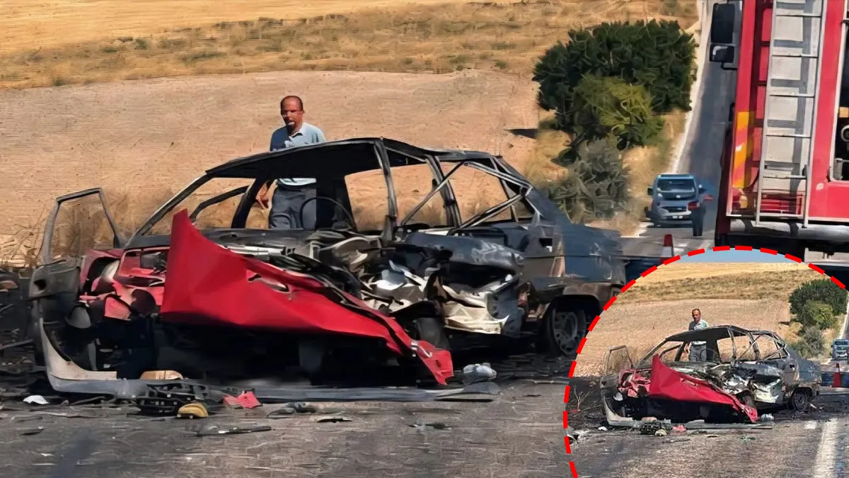 Afyonkarahisar’da acı kaza! İki otomobil çarpıştı: Kamil Çırak alev topuna dönen araçta can verdi! Afyonkarahisar’da acı kaza! İki otomobil çarpıştı: Kamil Çırak alev topuna dönen araçta can verdi!