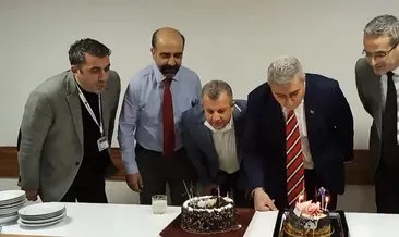 Fırat Üniversitesi Hastanesi yöneticilerine tıp bayramı sürprizi