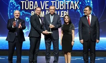 Cumhurbaşkanı Erdoğan’dan HKÜ’ye ödül