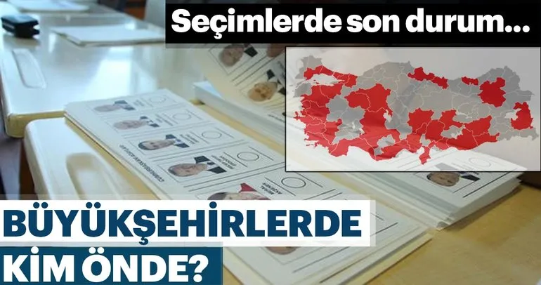 Büyükşehirlerde kim kazandı?