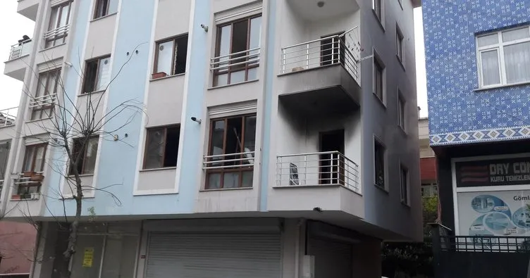 Çekmeköy’de evde çıkan yangın maddi hasara neden oldu