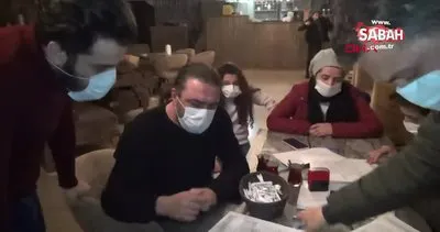 İstanbul Esenyurt’ta kafede nargile içenlere baskın kamerada | Video