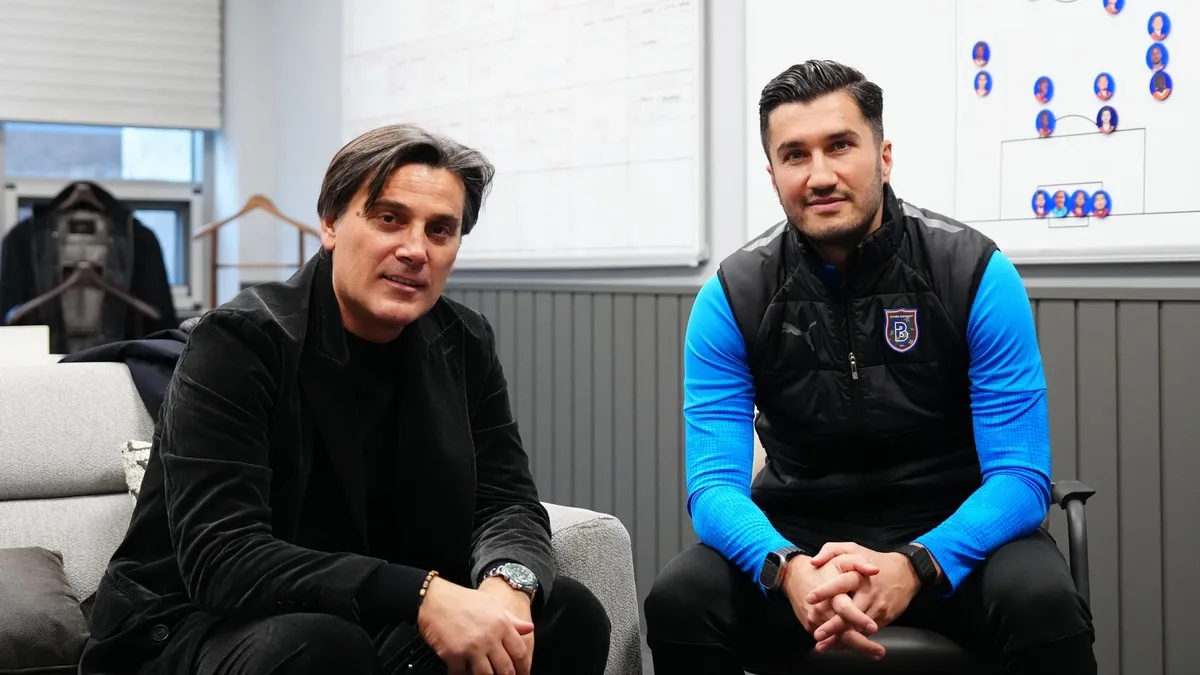 Vincenzo Montella'dan Başakşehir'e ziyaret