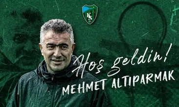 Kocaelispor’da Mehmet Altıparmak dönemi!