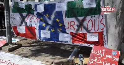Tunus’a giden İtalya Başbakanı Meloni’ye protesto | Video
