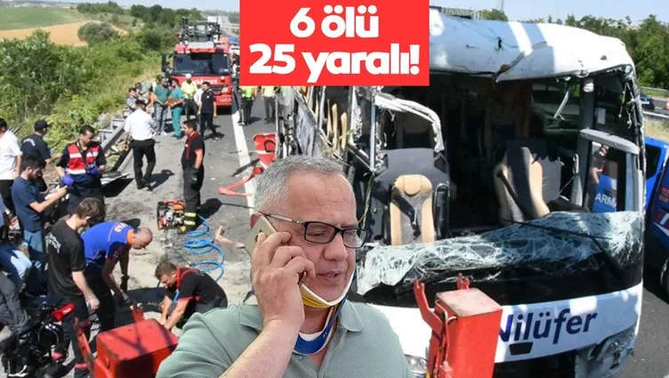 Kırklareli otobüs kazasında korkunç detaylar: Şoför kazadan önce…