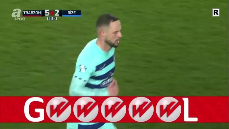 GOL | Trabzonspor 5-2 Ç.Rizespor