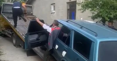 Drift atarak polisten kaçan sürücü kısa sürede yakalandı #zonguldak