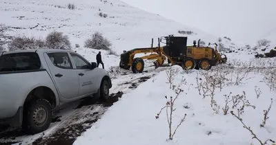 Iğdır’da kar ve fırtınada mahsur kalan köylüler ve hayvanları kurtarıldı #igdir