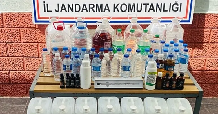 İzmir’de 8 ton etil alkol ele geçirildi