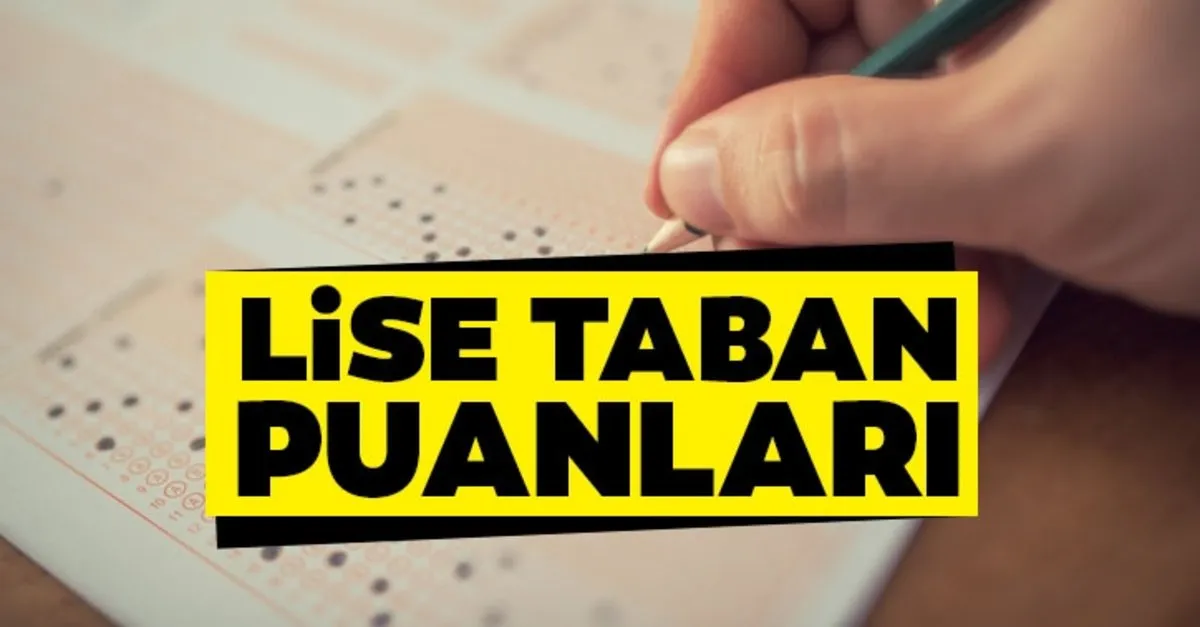 Lgs Taban Puanlari Lgs Lise Yuzdelik Dilimleri Ve Kontenjanlari 2021 Aciklandi Lgs Tercih Kilavuzu Ile Lise Taban Puanlari Listesi 2021 Son Dakika Egitim Haberleri