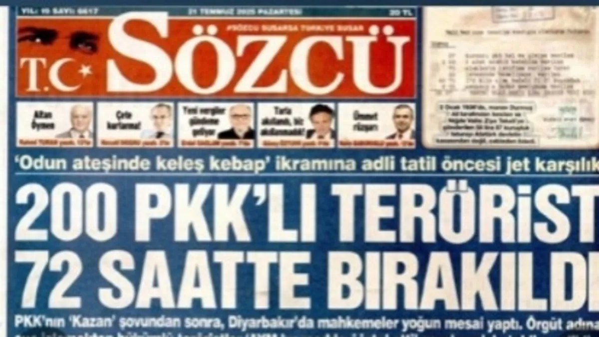 Sözcünün haberi yalan çıktı!