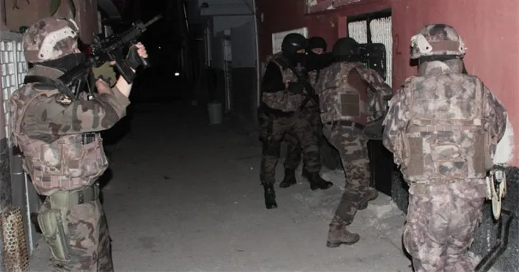 Diyarbakır’da narkoterör operasyonu