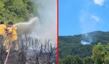 Muğla’da yıldırım kaynaklı 2 orman yangını: Müdahale sürüyor!