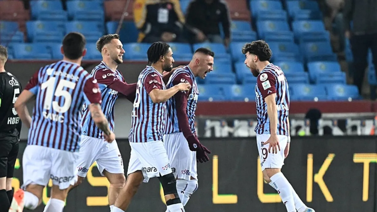 Trabzonspor’da yüzler gülüyor