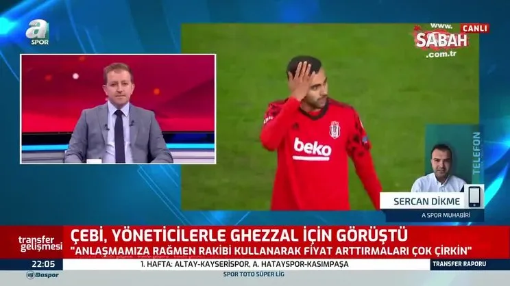 Ahmet Nur Çebi, Ghezzal için yöneticileriyle görüştü!