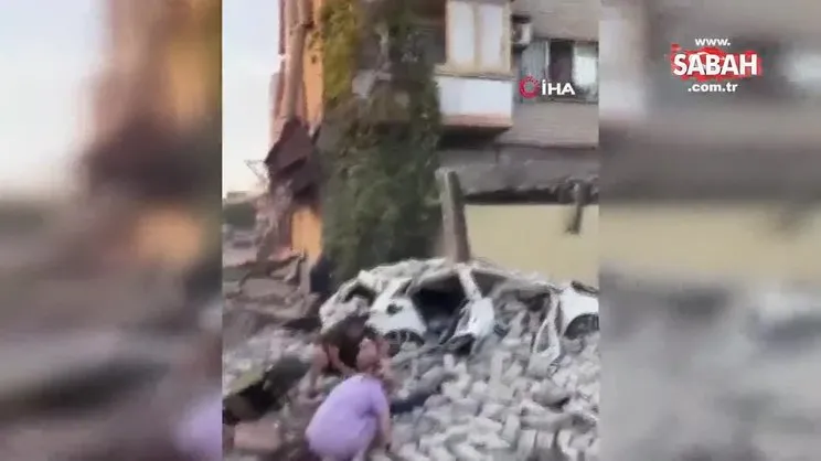 Rusya’dan yerleşim bölgesine füze saldırısı: 5 ölü, 31 yaralı | Video