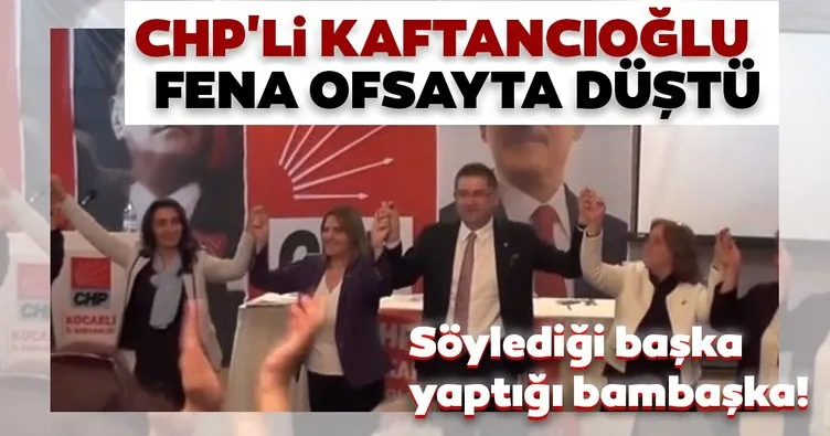 Son dakika haberi: CHP’li Canan Kaftancıoğlu fena ofsayta düştü