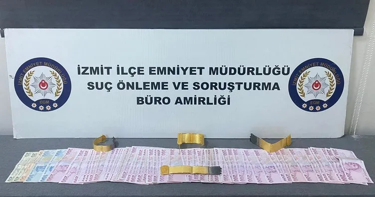 İzmit’te sahte altın operasyonu: 2 şüpheli suçüstü yakalandı