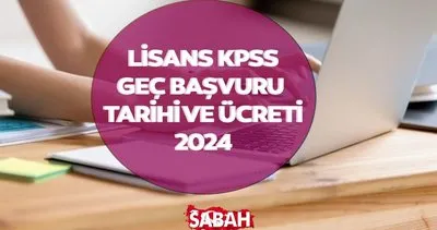 KPSS GEÇ BAŞVURU TARİHİ VE ÜCRETİ || ÖSYM takvimi ile KPSS lisans geç başvuruları ne zaman başlayacak, ücreti ne kadar?