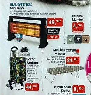 BİM aktüel ürünler kataloğu burada! Bim aktüel ürünlerde 7 Kasım'dan itibaren şok indirim olacak!