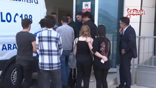 Antalya'da gitar çalarken falezlerden düşüp ölen üniversite öğrencisinin cenazesi morgdan alındı | Video