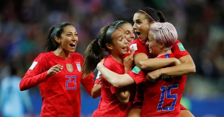 FIFA Kadınlar Dünya Kupası’nda ABD’den tam 13 gol