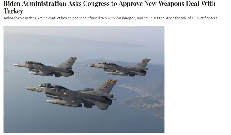 Ara buluculuk rolüne dikkat çektiler! Biden yönetiminden kritik Türkiye hamlesi; F-16’lar yolda mı?