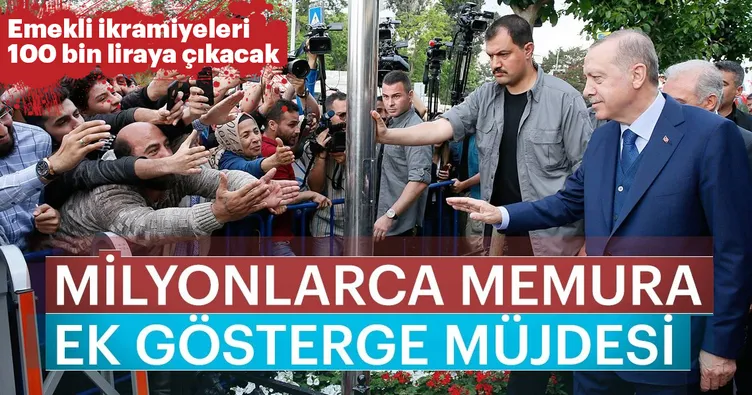 1.5 milyon memura ek gösterge müjdesi